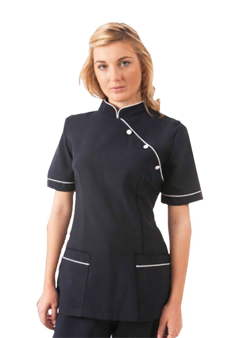 Nurses Top Chinese Collar