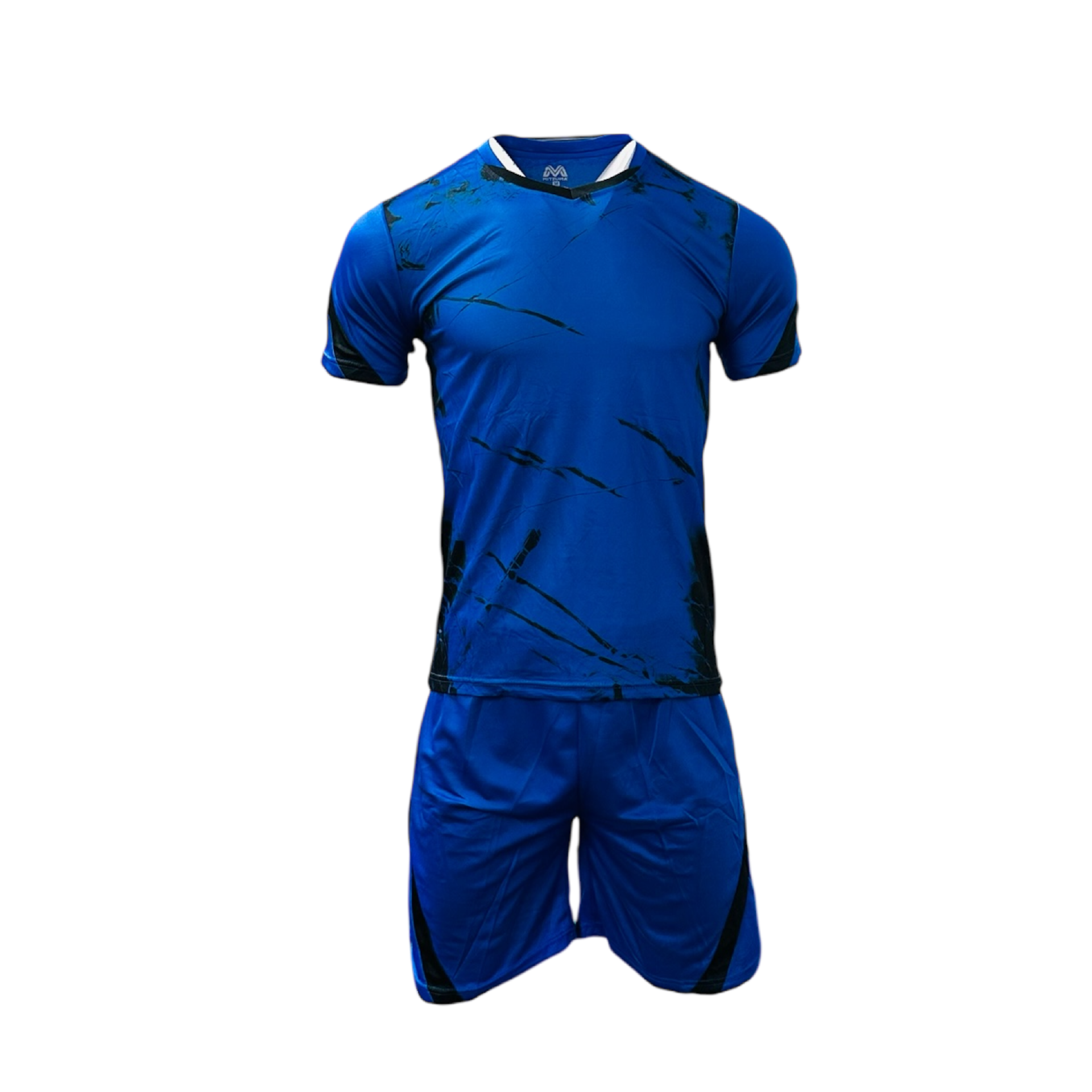 Mens Sublimated Soccer Kit Premium Combo Royal/Black